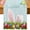 light blue-green, variant on Easter Table Runner 48 Inches Long for Kitchen Dining, Bunny Colorful Eggs Spring Floral Botanical Dresser Scarf Farmhouse, Dining Table Decorations for Wedding/Parties, 13 x 48 In