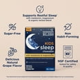 thumbnail image 4 of Mommy's Bliss Kids Sleep Chewable, Grape, Dietary Supplement, Contains Melatonin, Magnesium & Calming Herbs, 35 Count, 4 of 9