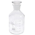 thumbnail image 1 of EeaseMX Botella de vidrio de boca ancha para reactivo de laboratorio, 1 unidad, para muestras químicas, 1 of 7