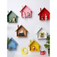 thumbnail image 4 of Hazel Tech Household Sundries Storage New Product Color Small House Wall Hanging Rack Multicolor, 4 of 6