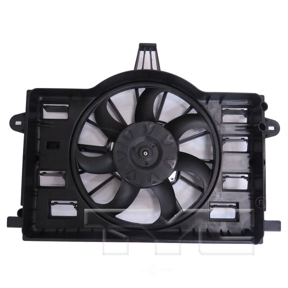 TYC 624320 Dual Radiator And Condenser Fan Assembly Fits select: 2014 CHEVROLET CORVETTE STINGRAY Z51 3LT, 2015-2016 CHEVROLET CORVETTE STINGRAY 2LT