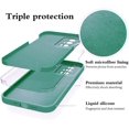 thumbnail image 7 of Compatible with Poco F5 Pro Case for Women Men, Ultra Slim Xiaomi Poco F5 Pro Phone Case Silicone Liquid Soft Shockproof Anti-Scratch Protective Cases (Dark Green), 7 of 7