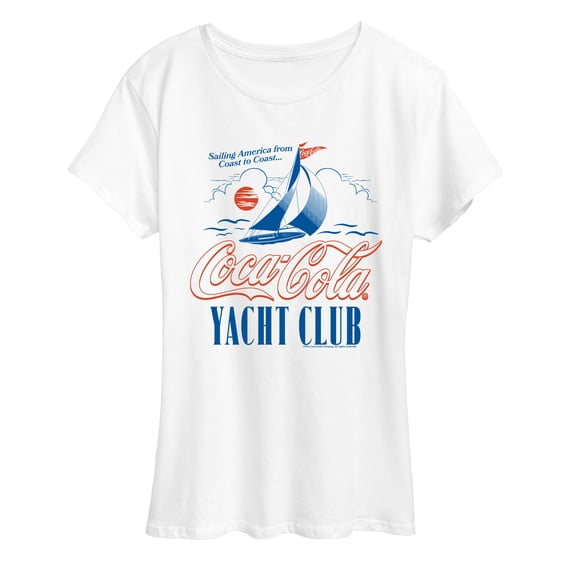 Coca-Cola - CC Yacht Club - Women's Short Sleeve Graphic T-Shirt
