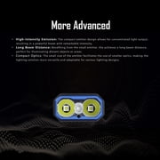 IMALENT GR35 EDC Tactical Flashlight, Rechargeable, Slim Flat, Portable Pocket Light, 2800 Lumens, Water-Resistant, Floodlight Strobe