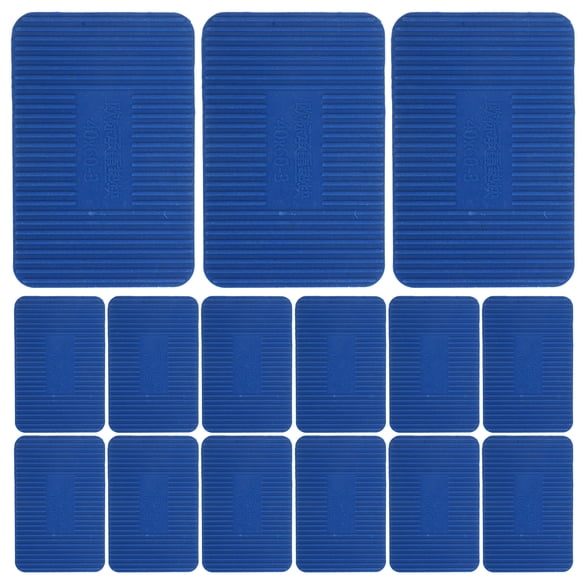 Shisuyan 100 Pcs Cales de Meubles de Patio Cales Plates pour Nivellement Kit de Cales en Plastique pour Plaque de Cuisson Support de Charge de Porte