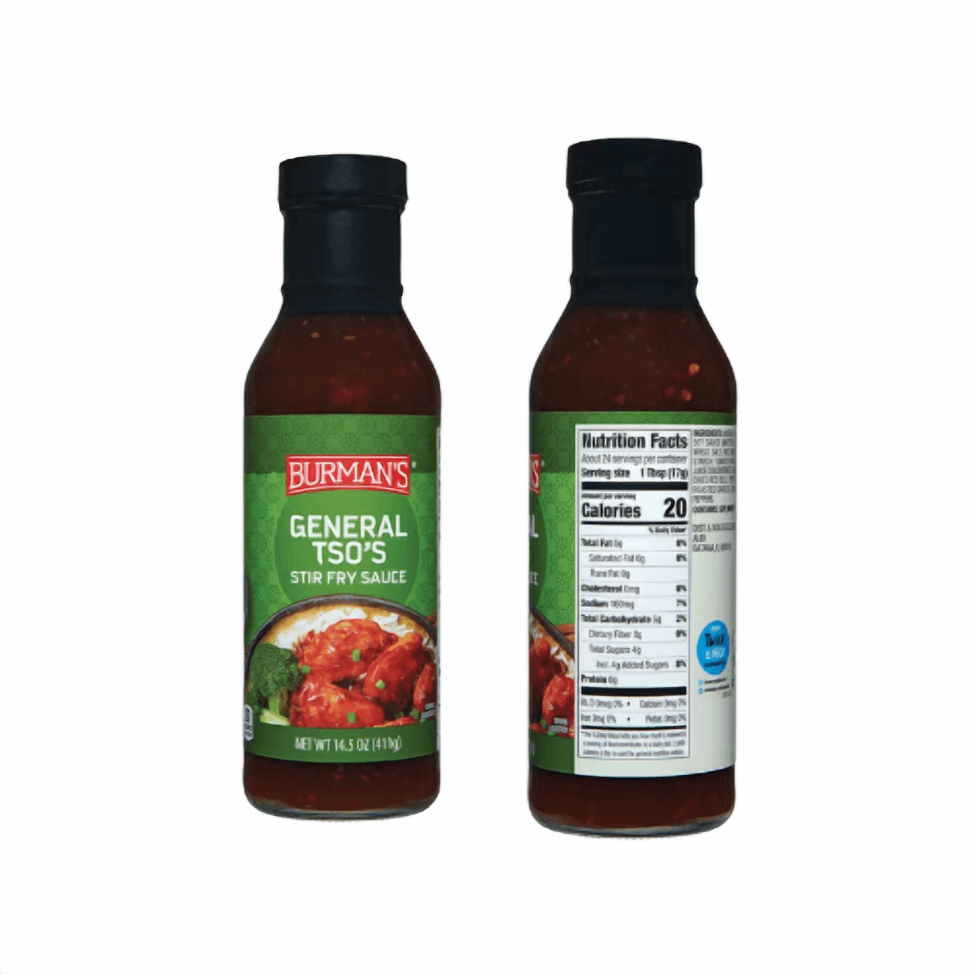 Burman's General Tso's Sauce 2-Pack 14.5 oz