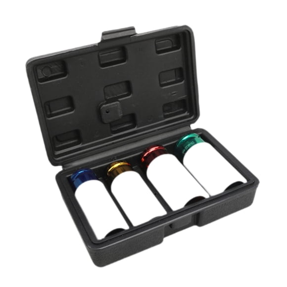 Juego de vasos de impacto para tuercas de seguridad, protector de tuercas de rueda, protección de neumáticos, 17 mm, 19 mm, 21 mm, 22 mm, juego de