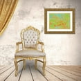 thumbnail image 3 of Popcorn 24x19 Gold Ornate Wood Framed with Double Matting Museum Art Print Titled - Confetti II, 3 of 4