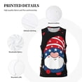 thumbnail image 3 of Naloa Gnome Independence Day Basketball Jersey Reversible Men's Mesh Athletic Sports Shirts Training Practice S-4XLXX-Large, 3 of 6