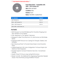 thumbnail image 2 of Front Brake Rotor - Compatible with 2005 - 2010 Pontiac G6 2006 2007 2008 2009, 2 of 2