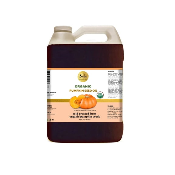 4 lbs Organic Unrefined Pumpkin seed oil 100% pure natural