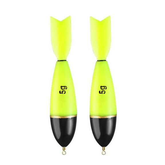 2Pcs Bobbers for Fishing Bobbers Glow Stick Lighted Fishing Float Night Lighting Fishing Float Night Lighting Bobbers