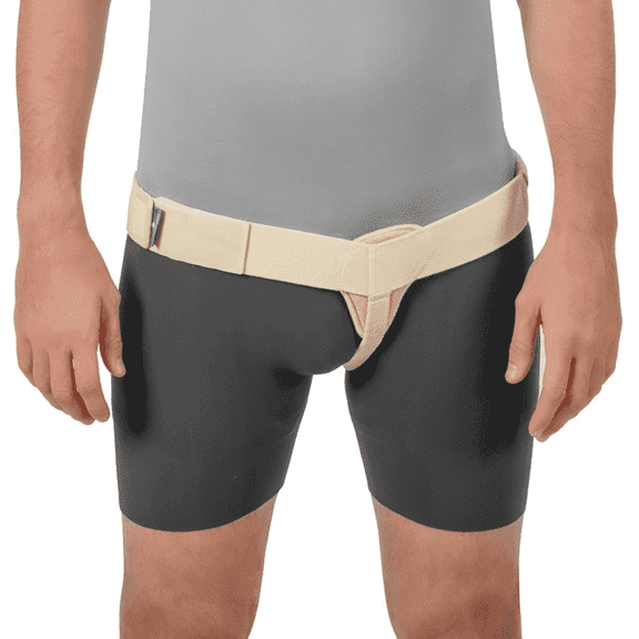 Uriel Left Side Inguinal Hernia Support Truss Belt with Compression Pad (L)