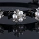 thumbnail image 5 of Banda para el cabello con perlas de moda Tejido Flequillo Clips para peinados Diademas trenzadas Horquilla Racimo de perlas Diadema de boda Corona de novia, 5 of 5