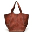 thumbnail image 1 of Bolso de mano para mujer, de piel sintética, tipo cubo, tipo cartera, tipo cartera, estilo hobo, de diseñador, para el trabajo., 1 of 5