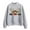 Light Gray, variant on Fiaer Christmas Sweatshirts for Women Cute Graphic Loose Fit Xmas Pullover Crew Neck Long Sleeve Casual Trendy Tops White XL