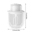 thumbnail image 3 of USB Rechargeable Electric Whisk Egg Beater Coffee Blender Household Milk Shaker Mixer Frother Foamer Food Blender Dropship, 3 of 8