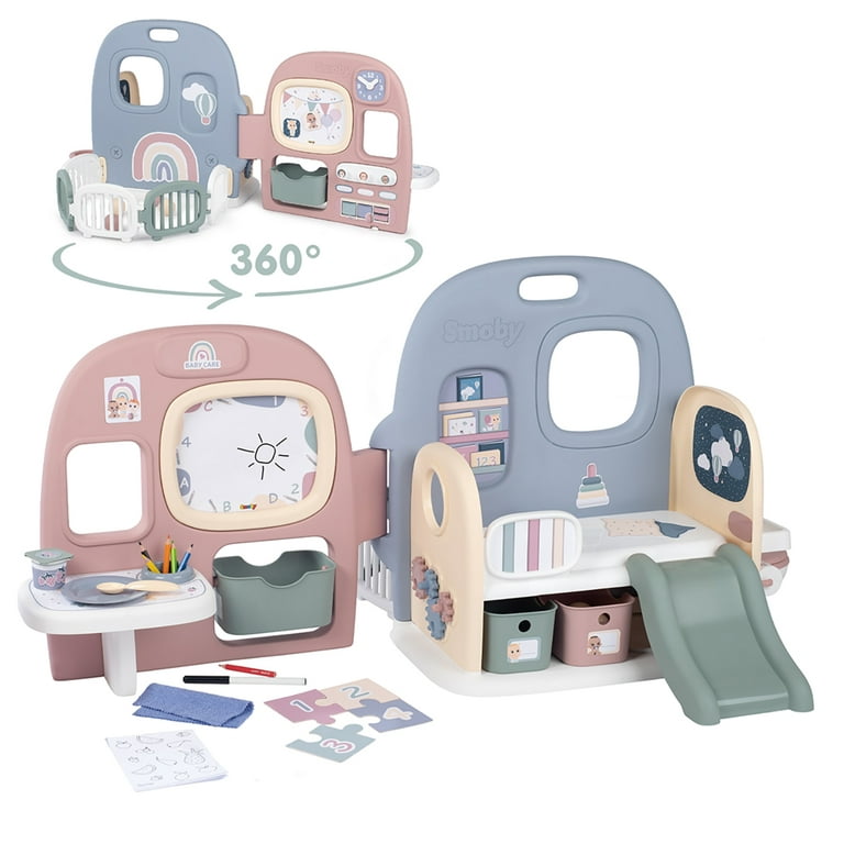 Center Play For Ages Areas Included, Childcare - 27 3+ 5 & Kids Dolls, Baby Play SMOBY: Accessories Playset Center