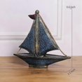 thumbnail image 3 of Segelbåtsmodell Nautical Decor for the Home, Creative, Anchor, Rudder,, 3 of 4