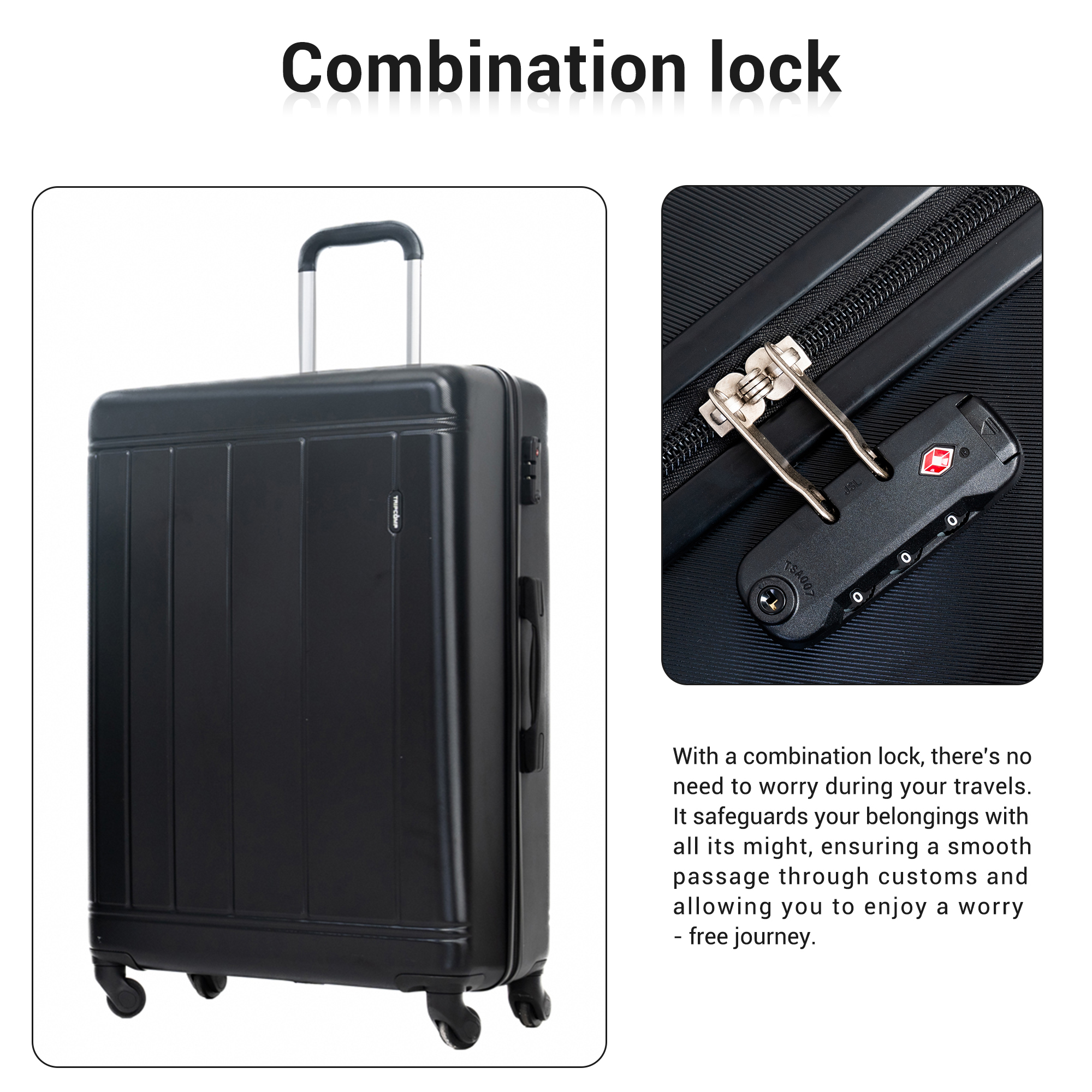 9-Piece Set (20"24"28 + a backpack, a toiletry bag, and 4 storage bags) ,ABS+PC Hardshell Carry on Luggage Set with TSA Lock Carry On Suitcase Luggage Durable Suitcase