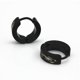 thumbnail image 5 of 1 par de pendientes de aro de acero inoxidable para hombre y mujer, joyería de moda, 5 of 8