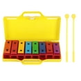 thumbnail image 2 of Greensen Kids Xylophone,Musical Toy,8 Note Xylophone Professional Percussion Instruments For Children With 2 Drumsticks 1 Yellow Box, 2 of 8