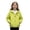 Yellow, variant on Miaoju Boys Girls Windbreaker Hooded Jacket Lightweight Packable Rain Coat Soft-Fabric for Comfort, with Pockets, Elastic Cuffs, Black 9-10 Years