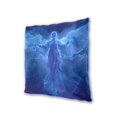 thumbnail image 3 of Flying Skeleton with Blue Flash Throw Pillow Covers Pillowcases 16 x 16 Inch Home Decor 2 Packs for Bedroom Sofa, 3 of 6