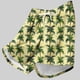 thumbnail image 4 of Ceisia Men's 2-in-1 Quick Dry Swim Trunks Yellow Palm Tree Print Elastic Waist Beach Shorts with Compression Liner Gift, 4 of 5