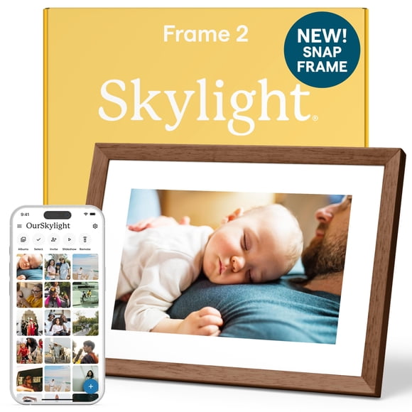 Marco digital para fotos Skylight Frame 2 de 10" Full HD con Wi‑Fi
