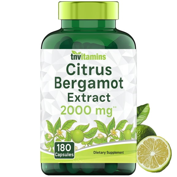 TNVitamins Citrus Bergamot 2000mg - 180 Capsules
