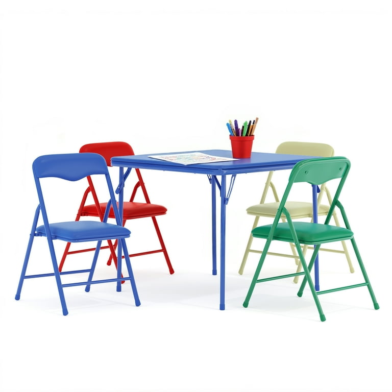 BizChair Portable Toddler's Foldable Activity & Eating 5-Piece