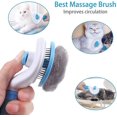 thumbnail image 4 of brosse Poil Chien Chat Peigne Autonettoyante Poils Morts Pour Chats Chiens Enlvement Efficace Jusqu' 95% Des Poils Morts Et Poils Tomentose, Adapt, 4 of 5