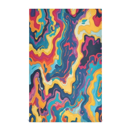 

Kitchen Towel 28x18 Inches x1，Plate Towel Decorative Towel Napkin Tea Towel Tea Towels For Kitchen Dish Cloths & Dish Towels Color River Cartoon6