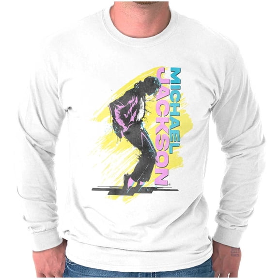 Michael Jackson 90s Toe Stand Dance Long Sleeve TShirt Men Women Brisco Brands S