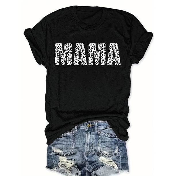 Camiseta casual de manga corta y cuello redondo para hombre