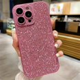thumbnail image 1 of Full Lens Protection Glitter Rhinestone Case For iPhone 12 11 13 Pro Max 14 15 Pro 13 Shiny Diamond Shockproof Bumper Back Cover ZR, 1 of 7
