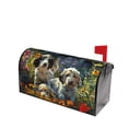 thumbnail image 5 of Picia Sunflower Field Spotted Dog Magnetic Mailbox Cover Standard Size-21x18 in, 5 of 9