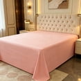 thumbnail image 5 of Flat Sheet Twin Size, Breathable Lightweight Bedding for Dorm Room, Wrinkle Easy Care Top Sheet, Soft Smooth Fabric for Year-Round Comfort, 5 of 6