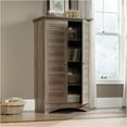 thumbnail image 6 of Pemberly Row Contemporary Storage Cabinet with Doors and 4 Adjustable Shelves in Salt Oak, 6 of 7