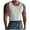 I125 White, variant on Likimi Tank Tops For Men Summer Crew Neck Solid Color Sleeveless Slim Fit Comfort Casual Shirts Black Size L