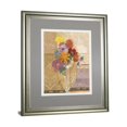 thumbnail image 2 of Classy Art DM5903 34 x 40 in. Pansy by Hollack Framed Print Wall Art, 2 of 4