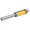 thumbnail image 1 of Trim Router Bit, 8mm Shank Flush Trim Pattern Router Bit, Professional Portable Top And Bottom Bearing Router Bit For Carpenters Woodworking Enthusiasts, 1 of 8
