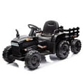 Ride on Tractor2.0 with Trailer,24V Battery Powered Electric Tractor