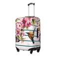 thumbnail image 2 of Balery Bird And Floral Luggage Cover Protector, Scratch And Dirt Resistant, Fits 18-32 Inch Luggage - Small, 2 of 9