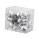 thumbnail image 1 of 12 adornos navideños con forma de corazón para árbol de Navidad, bolas navideñas, colgantes con dijes Plata, 1 of 9