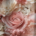 thumbnail image 4 of Designart "Blush Lace Whispering Blooms I" Floral Blackout Curtain Panels, 4 of 4