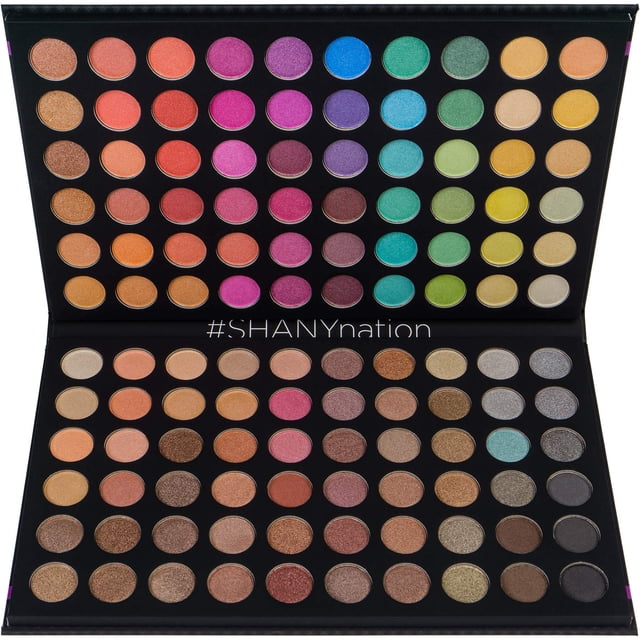 SHANY Ultimate Fusion Eyeshadow Palette (120 Color Eyeshadow Palette, Natural Nude and Neon Combination), Net Wt. 120g