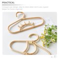 thumbnail image 2 of GARVALON Rattan Baby Hanger Natural Style Clothes Hanging for Home Use 1Set, 2 of 7