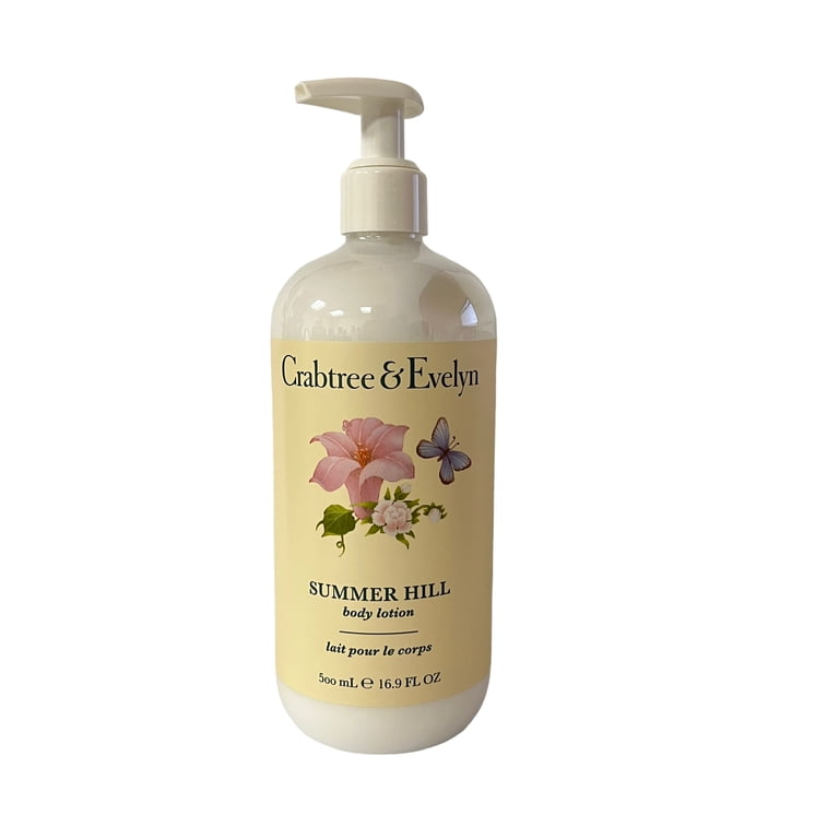Crabtree & Evelyn Summer Hill Body Lotion, Floral Orchard Linden